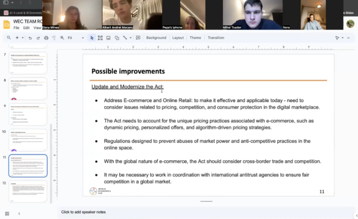 Global Third Place - WEC 2023